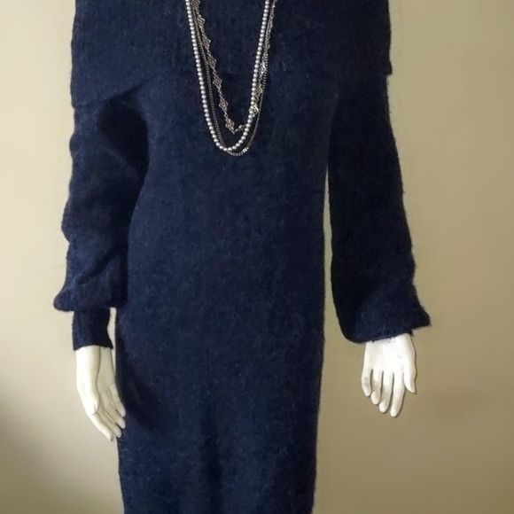 Designer Remix Charlotte Eskildsen Sierra Wool Dress - Picture 9 of 11